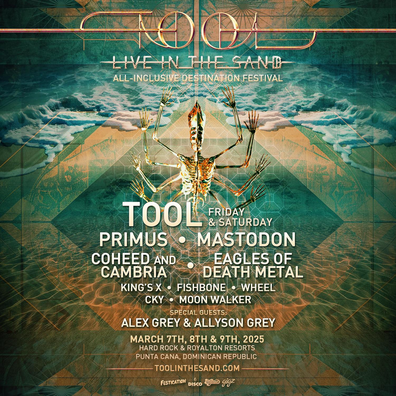 TOOL VIP Experience Upgrade